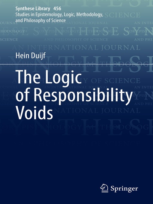 Title details for The Logic of Responsibility Voids by Hein Duijf - Available